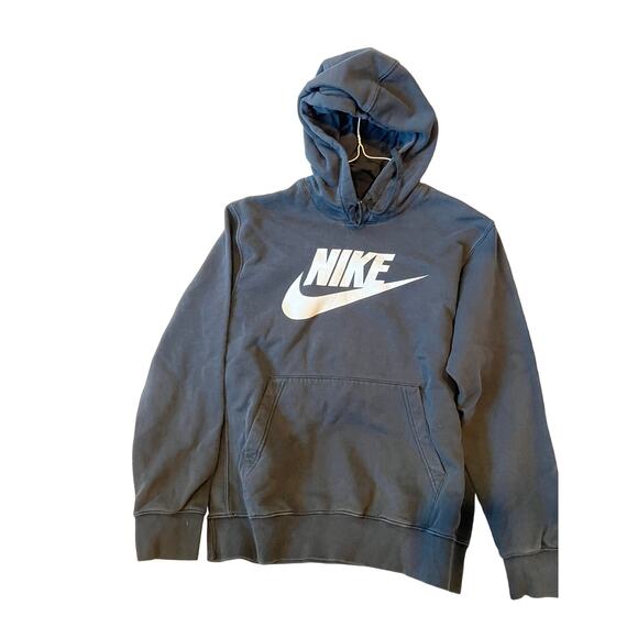 Nike Black Pullover Hoodie Mens M - Picture 1 of 3